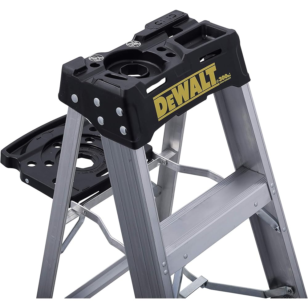 DeWalt 3-Foot Aluminum Step Ladder, 300-Pound Load Capacity, Type IA, DXL2010-03