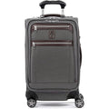 | Travelpro Platinum Elite Softside Expandable Carry on Luggage, 8 Wheel Spinner Suitcase, USB Port, Suiter, Men and Women, Vintage Grey, Carry On 21-Inch | Suitcases