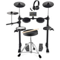 VEVOR Electric Drum Set, 15 Drum Kits &amp; 150 Sounds Electronic Drum Kit, USB MIDI Supported 6.5 in Quiet Mesh Snare Electric Drum Set with 10 in Cymbals Drum Sticks &amp; Headphone, for Beginners &amp; Adults