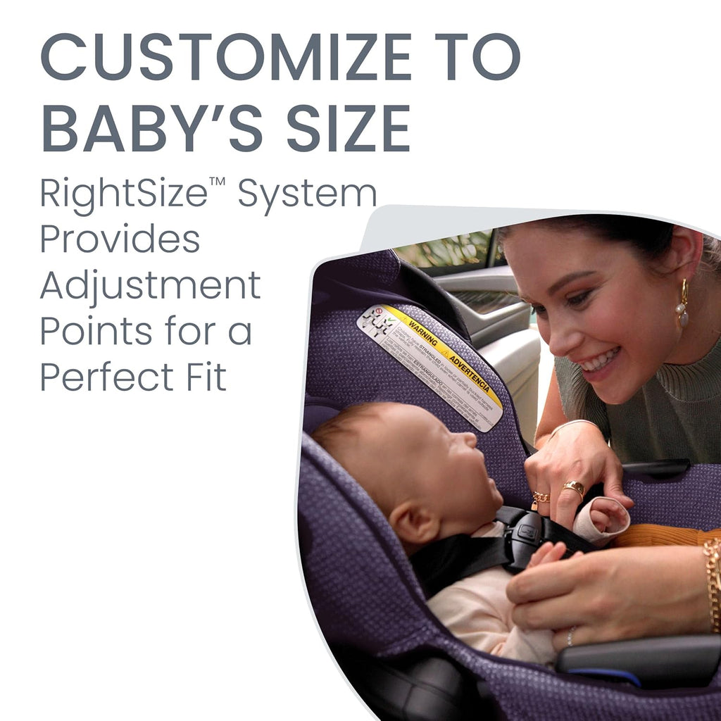 Britax Willow Grove SC Baby Travel System, Infant Car Seat and Stroller Combo with Alpine Base, ClickTight Technology, SafeWash, Pindot Iris