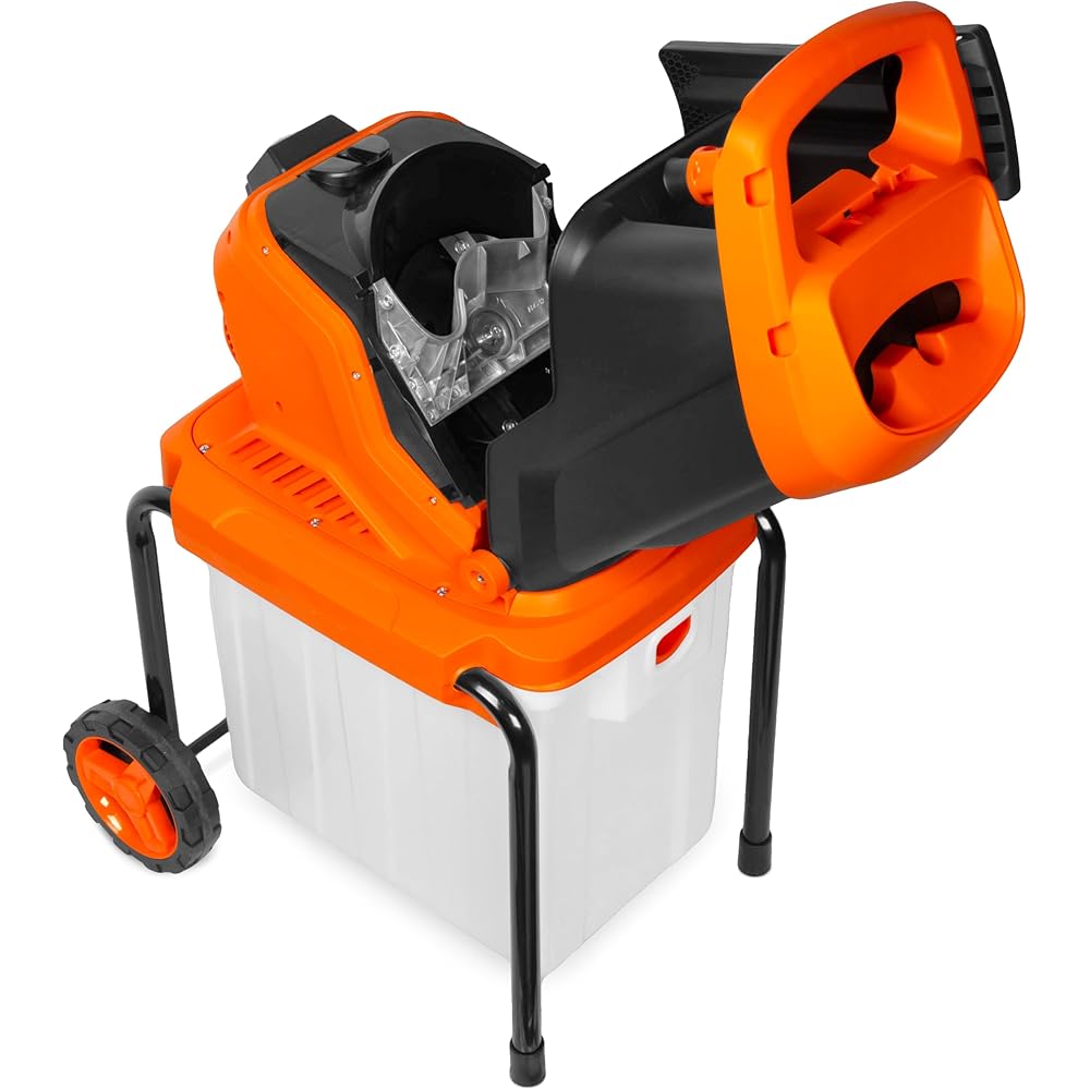 WEN 41130 Electric Wood Chipper and Shredder, 15-Amp, Black