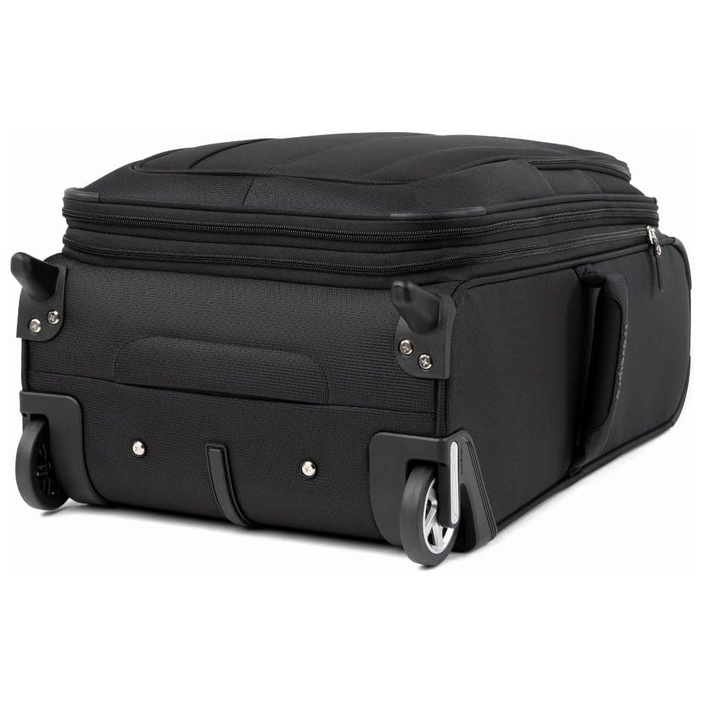 | Travelpro Maxlite 5 Softside Expandable Upright 2 Wheel Carry on Luggage, Lightweight Suitcase, Men and Women, Black, Carry On 22-Inch | Suitcases