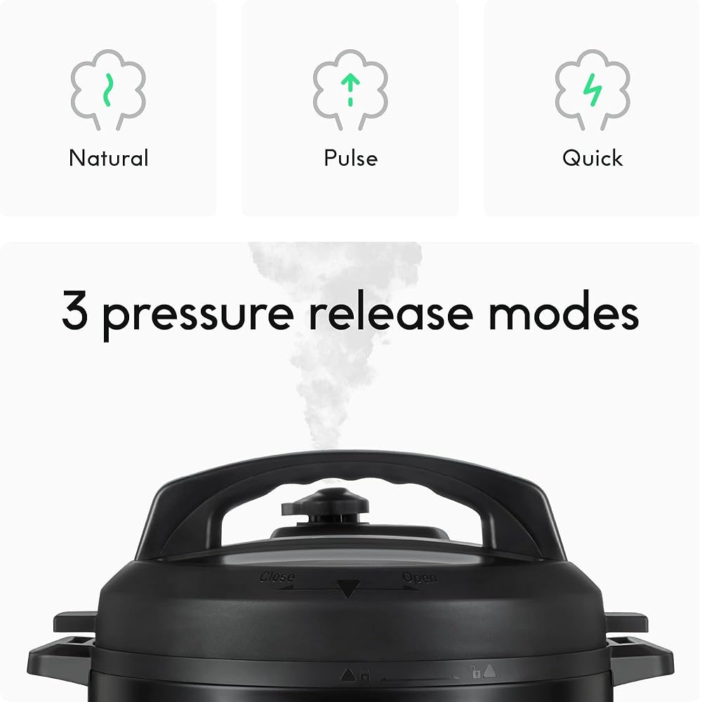 CHEF iQ Smart Pressure Cooker with WiFi and Built-in Scale Easy-to-Use 10-in-1 Multicooker with 500+ Guided Recipes Rice Cooker, Slow Cooker, Instant Meals for Foodies 6 Quart Family Size
