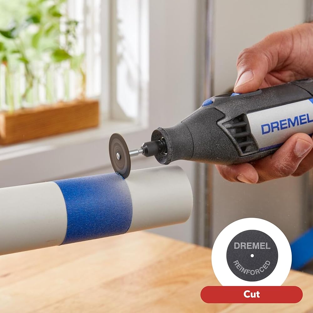 Dremel 4000-2/32 Variable Speed Rotary Tool Kit-Engraver, Polisher, and SanderPerfect for Cutting, Detail Sanding, Engraving, Wood Carving, and Polising2 Attachments &amp; 32 Accessories