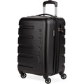 | SwissGear 7366 Hardside Expandable Luggage with Spinner Wheels, Black, Carry-On 19-Inch | Carry-Ons