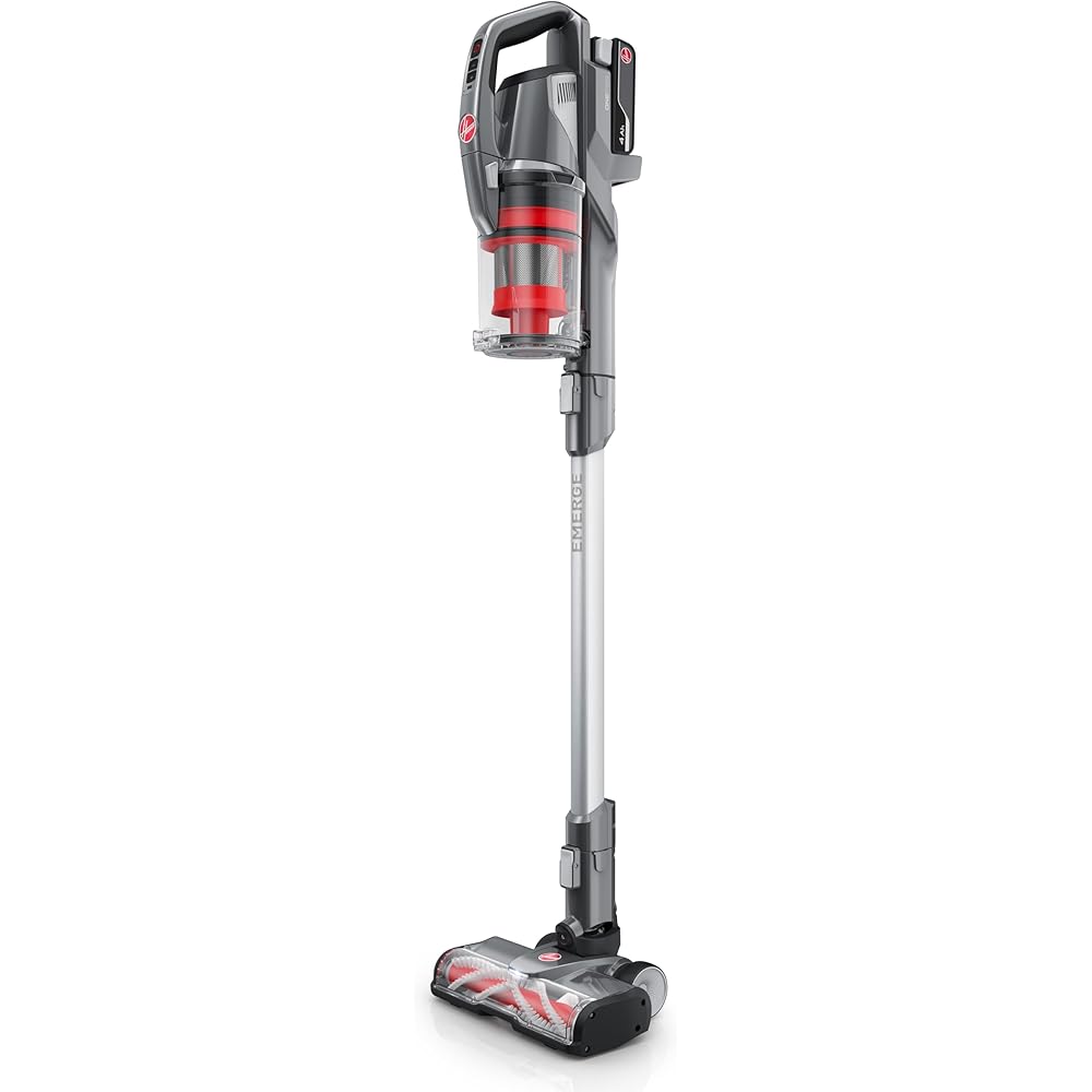 Hoover ONEPWR WindTunnel Emerge Cordless Stick Vacuum Cleaner, Lightweight Stick Vac, Powerful and Quiet Cleaning, Self Standing, No Wall Mount Required, Cordless Vacuum Cleaners for Home Use