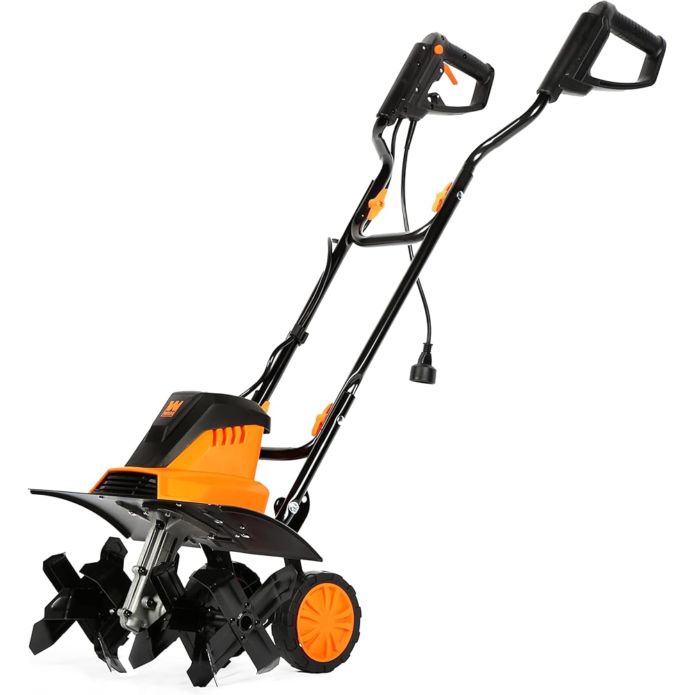 WEN TC1318 13.5-Amp 18-Inch Electric Tiller and Cultivator, Black